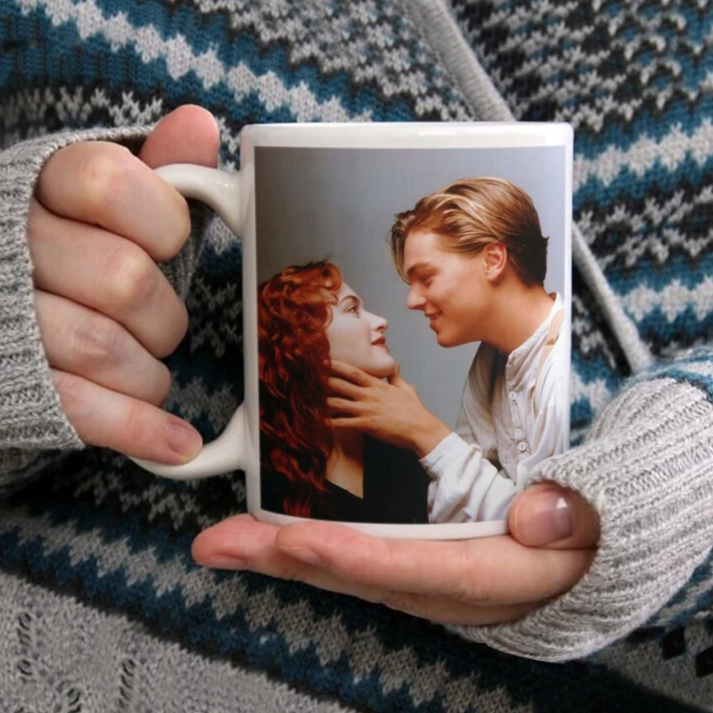 Retro Nordic Classic Movie Titanic White Mug 11oz Ceramic Tea Cup Coffee Mug Friends Birthday Gift11oz