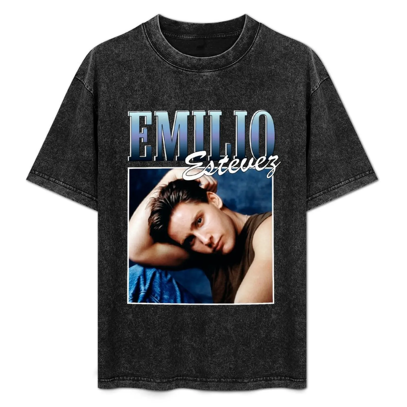 Camiseta Emilio Estevez Work Basic de manga corta