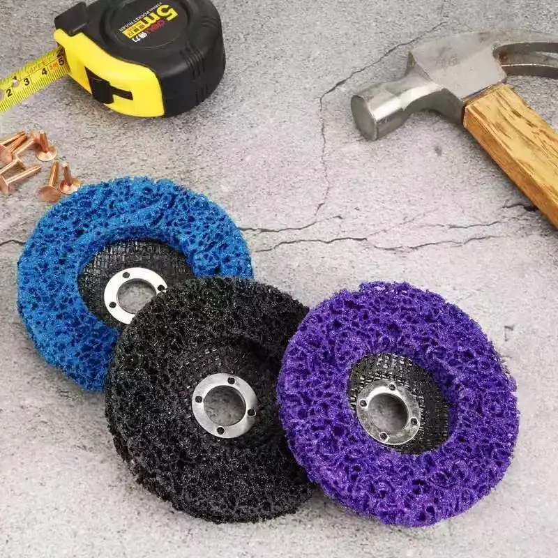 

115/125mm Coral Disc Poly Strip Disc Grinder Strip Disc Abrasive Wheel Paint Rust Removal Clean For Angle Grinder Metal