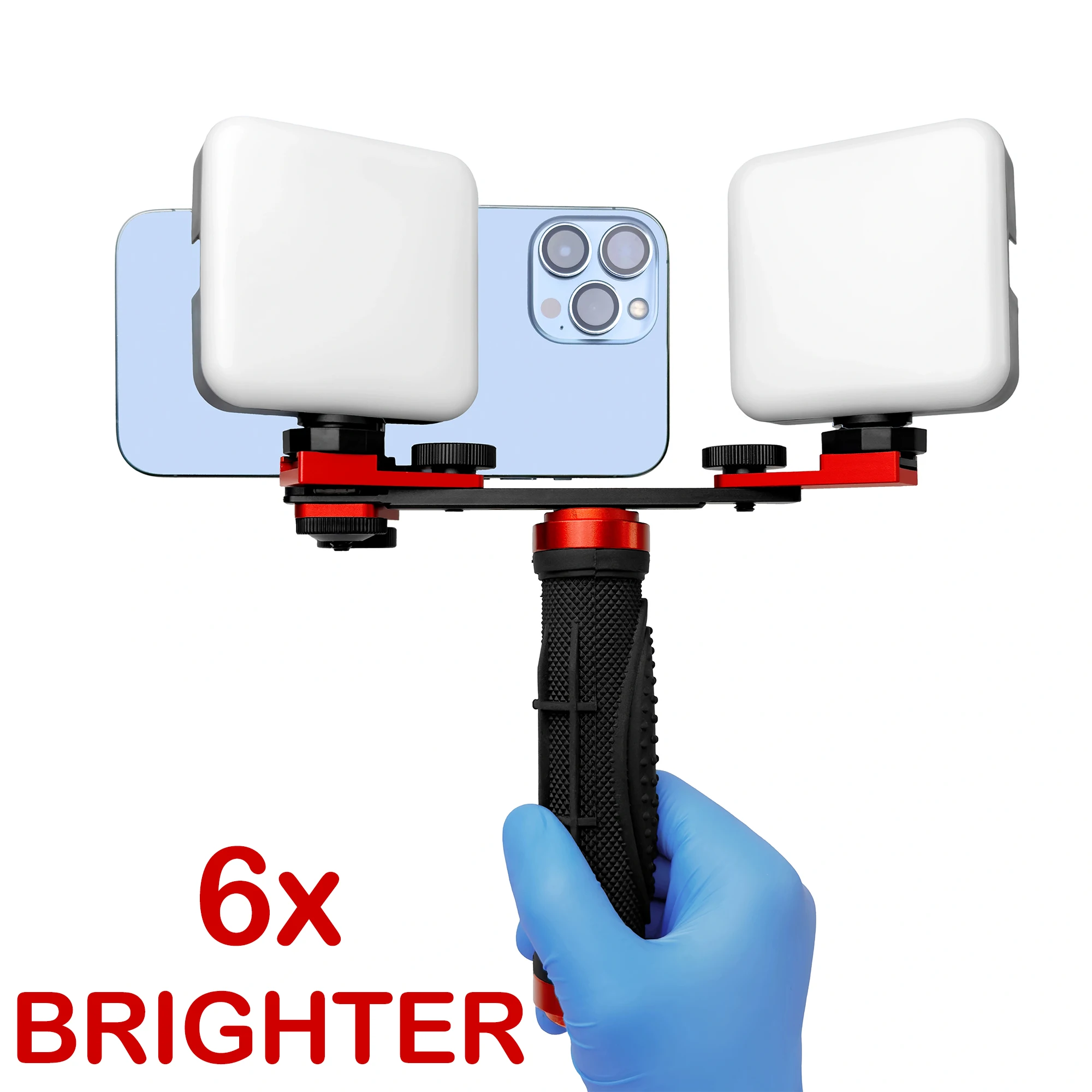 

Портативная светодиодная лампа Hera MK-16 для съемки на смартфоне, антибликовая, многофункциональная лампа для макросъемки на мобильные телефоны