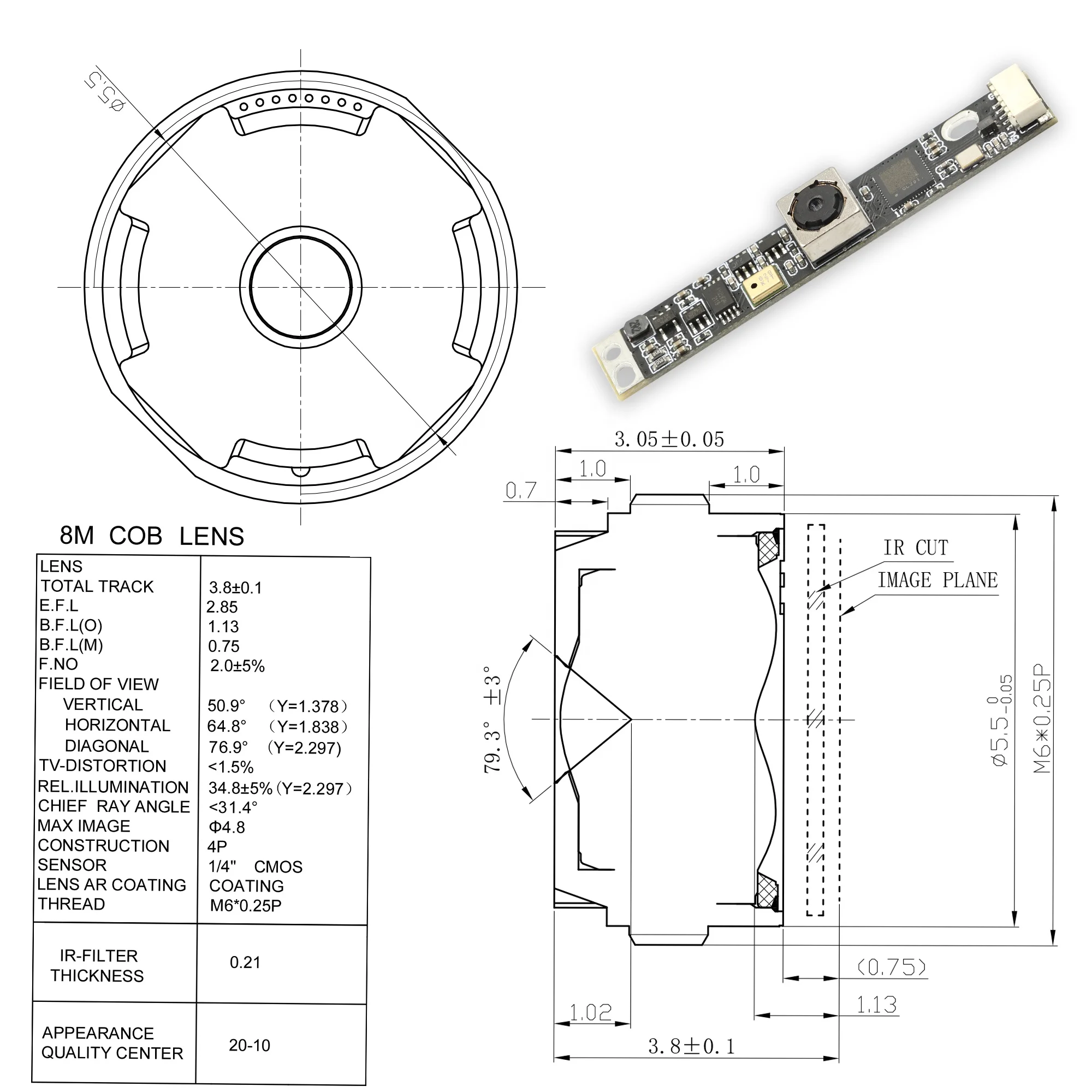 

В наличии OEM-модуль USB-камеры IMX179 4K с CMOS-сенсором, миниатюрный цифровой сенсорный модуль на печатной плате, 8 МП, 30 кадров/с, USB UVC OTG, модуль камеры для ноутбука