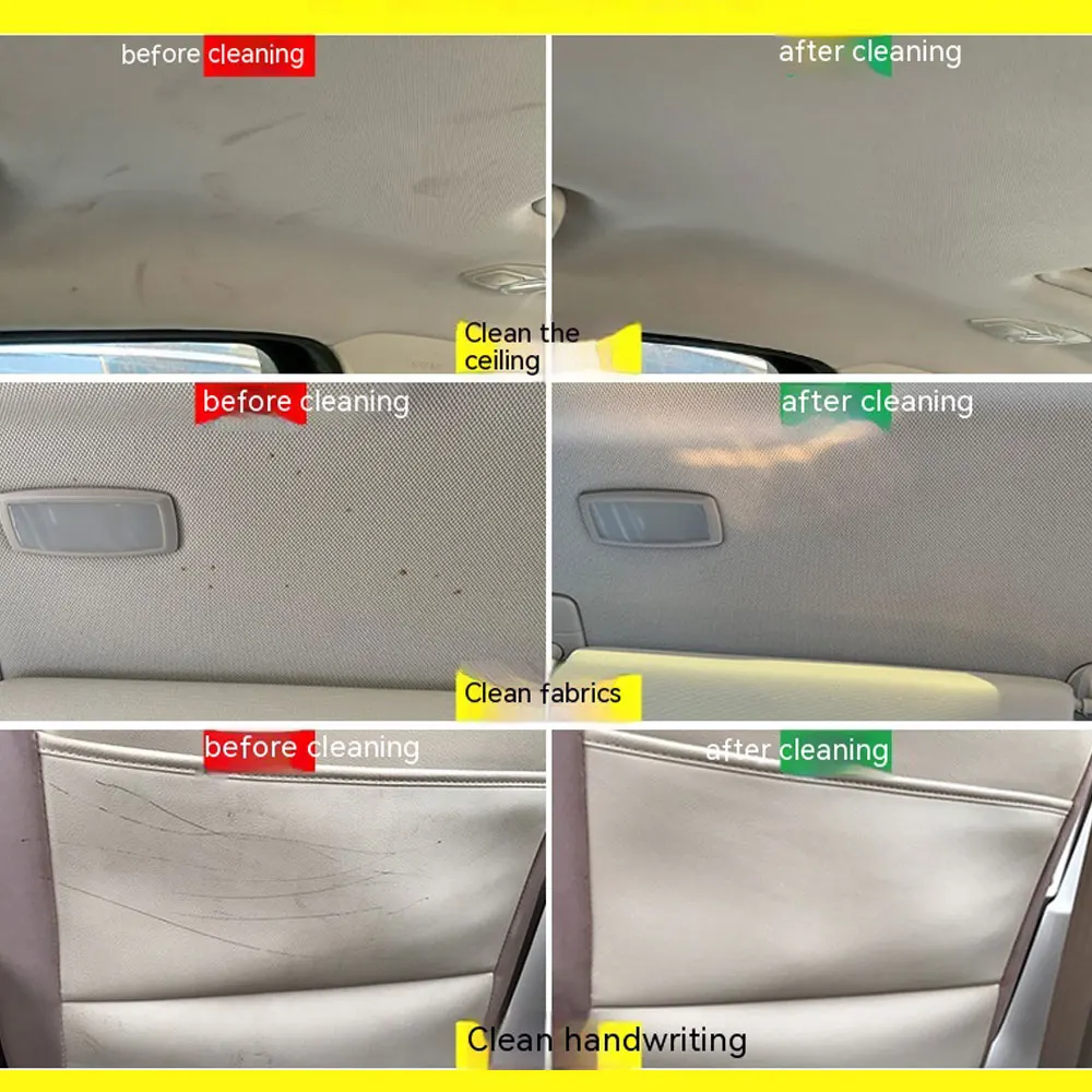 Interior cleaning sterilizer fabric leather cleaning foam powerful cleaner sterilizer