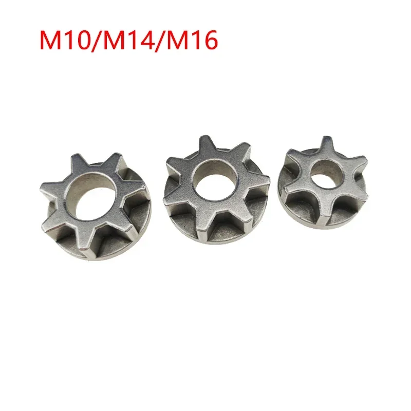 Replacement M10/M14/M16 Chainsaw Gear 100 115 125 150 180 Angle Grinder Gear sawing sprocket chain wheel for Chainsaw Bracket