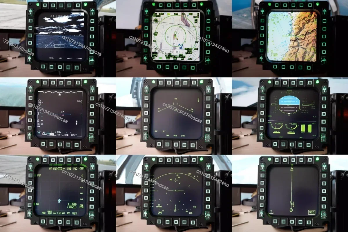 DCS DDI MFD F/A18C F-16C Multi-function Display