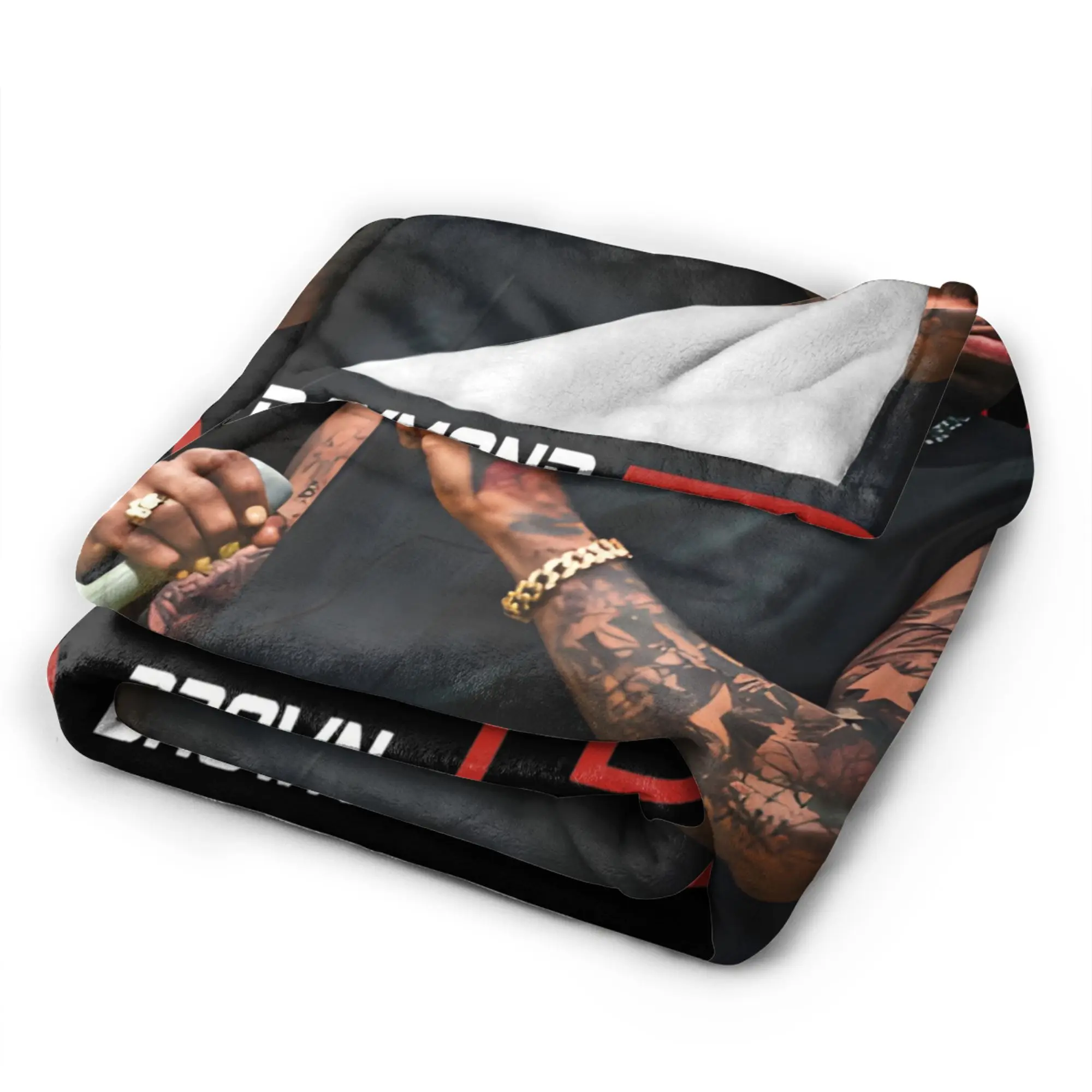 Chris Brown And Usher The Rb Tour Blanket Quality Warm Soft Raymond And Brown Bedding Throws Winter Girls Boys Bedroom Bedspread