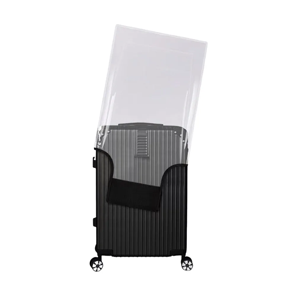 

20-28 Inch Travel Luggage Cover Transparent PVC Luggage Protector Cover Dustproof Waterproof Suitcase Protector Cover Luggage