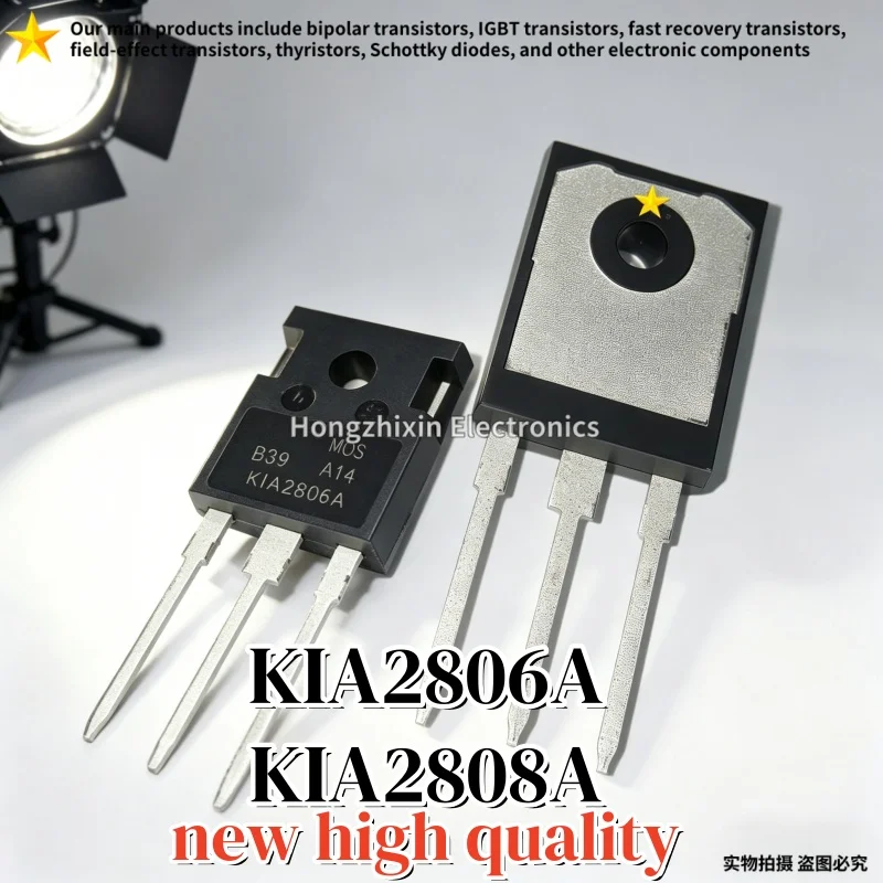 10PCS New  KIA2806A KIA2808A TO-247 inverter MOS field-effect transistor KIA2906 KIA2806 KIA2808
