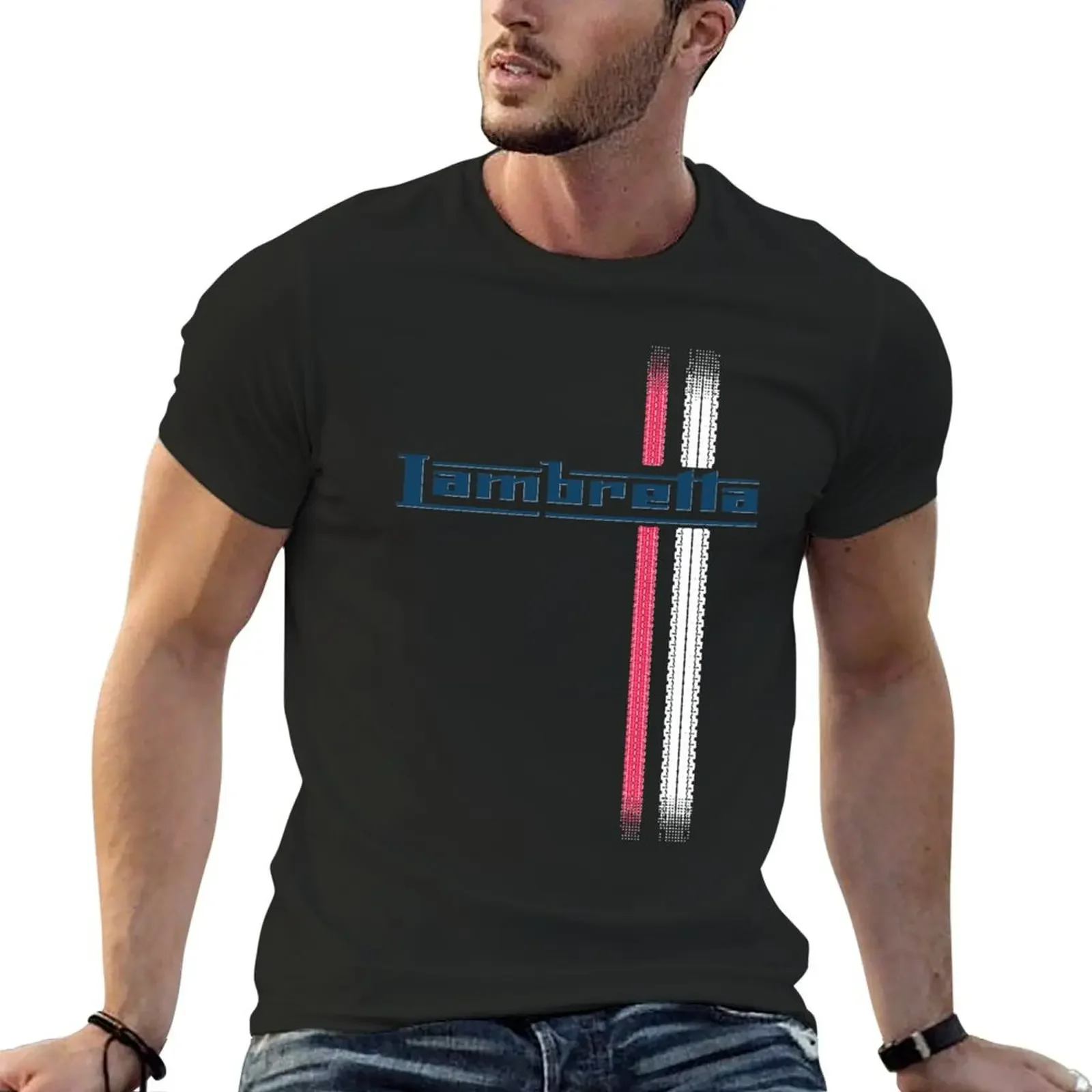 Lambretta track Classic T-Shirt sweat sublime mens t shirts casual stylish