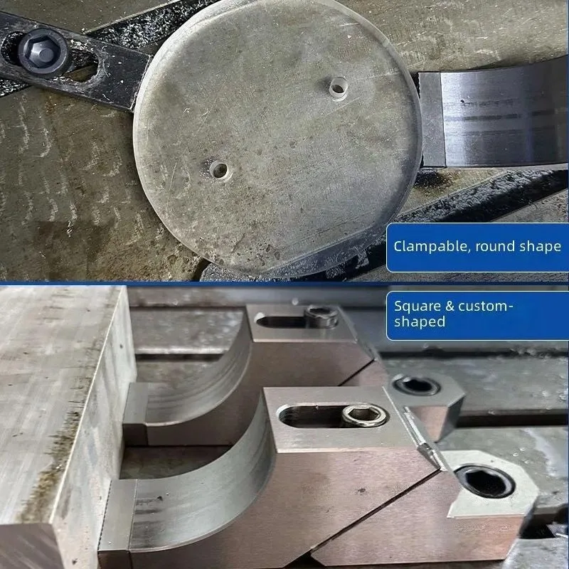 for One-way toad pliers CNC mold machining Side fixed heavy cutting Anti-warping multi-station precision vice OK fixture