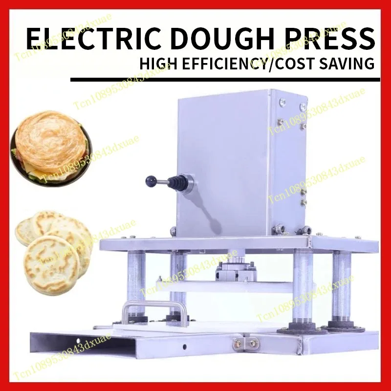 Noodle Pressing Machine 400pcs/H Electric Commercial Hand-grabbing Cake Pressing Machine Dough Flattening Machine Pressing Dough