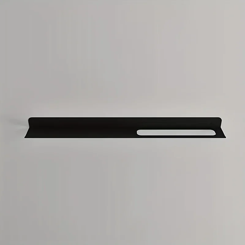 

Metal Modern Wall-Mounted Bathroom Shelf with Towel Bar-Heavy-Duty Iron Space-Saving Storage Shelf, Multifunctional Shelving1pc