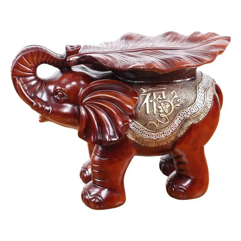 Elephant stool home living room decoration lucky feng shui home shoe stool ornament creative chair housewarming gift furniture