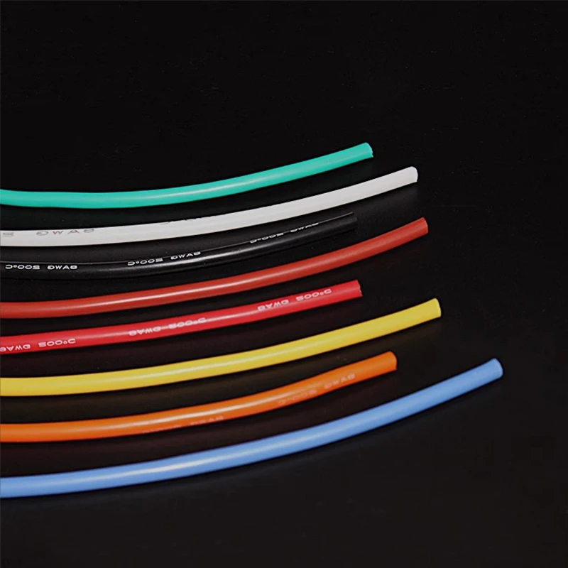 سلك كابل سيليكون ناعم 9AWG 8AWG 7AWG 6AWG 5AWG 4AWG 2AWG 35mm2 مقاوم للحرارة 200 ° مقاومة البرد -60 ° #5