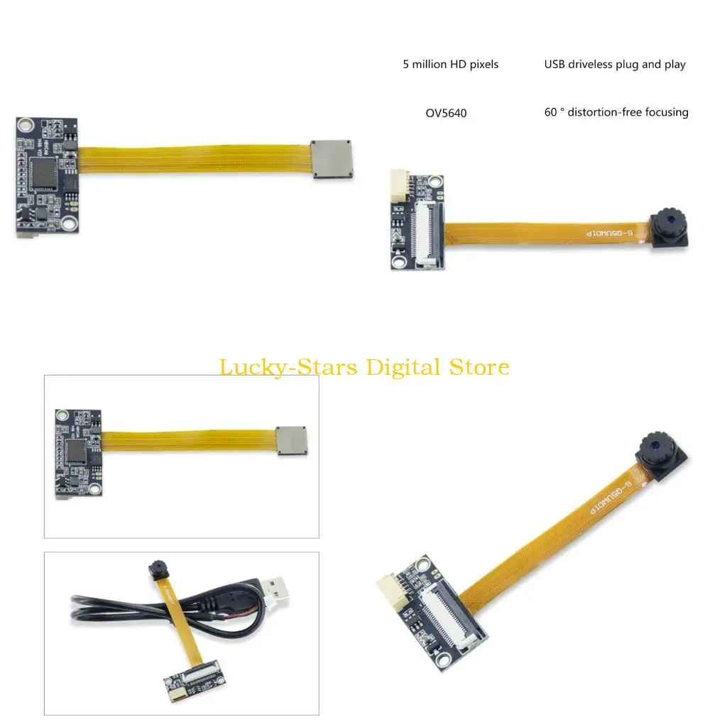 

T3EE USB Camera Module OV5640 5MP Fixed OTG UVC USB Camera Module for Security Monitoring Industrial Driving Recorders