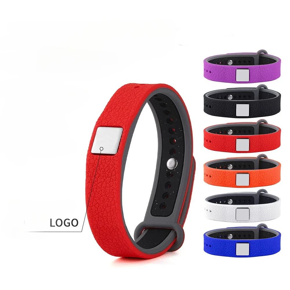 Wireless Anti-static Bracelet Anti Radiation Energy Balance Silicone Strap Waterproof Sweat Proof Outdoor Sports Adjustable