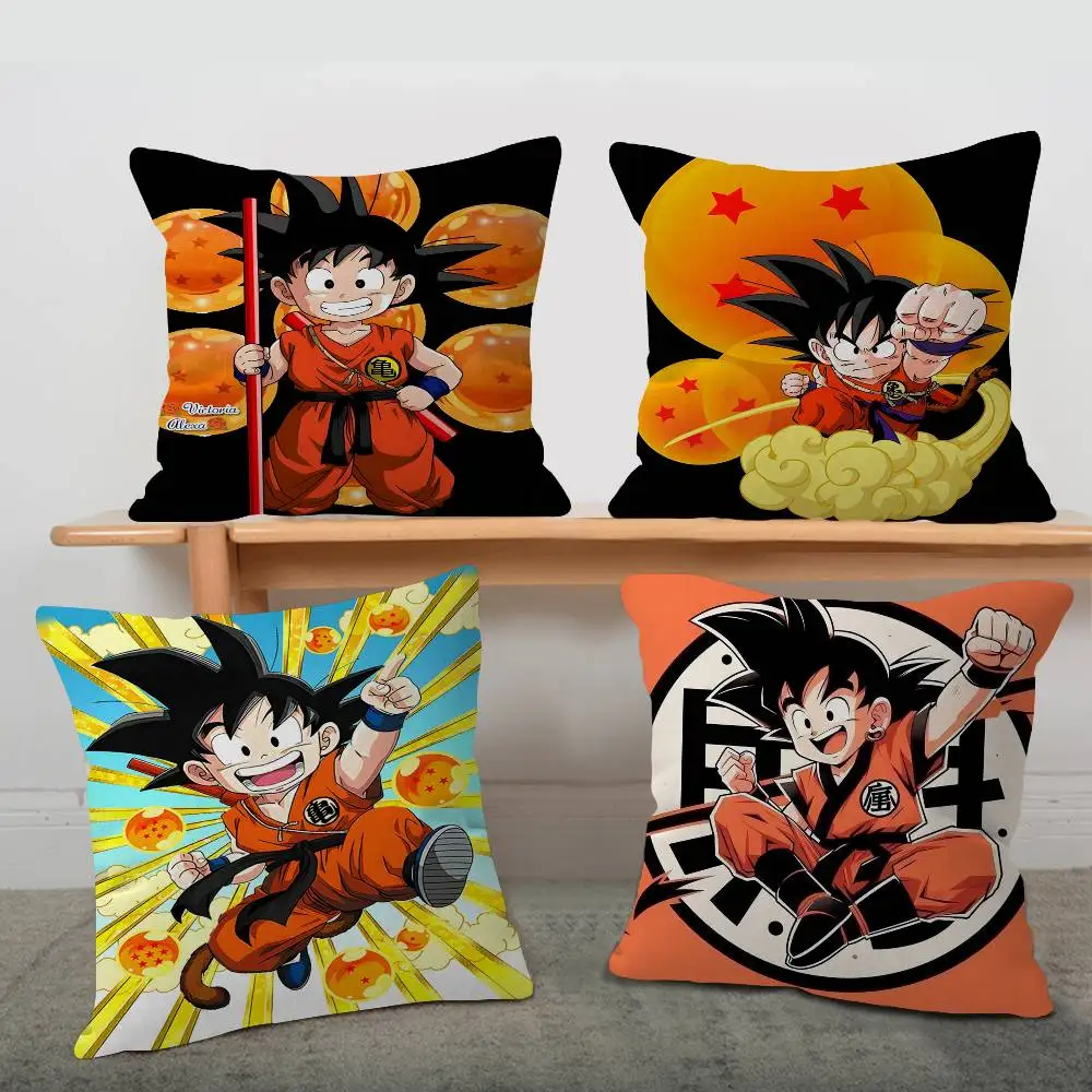 A-Anime-Son-Goku-D-Dragon-BallS Personalized Pillow Dust Cover Bedroom Kids Party Decoration Pillowcase Birthday Children Gift