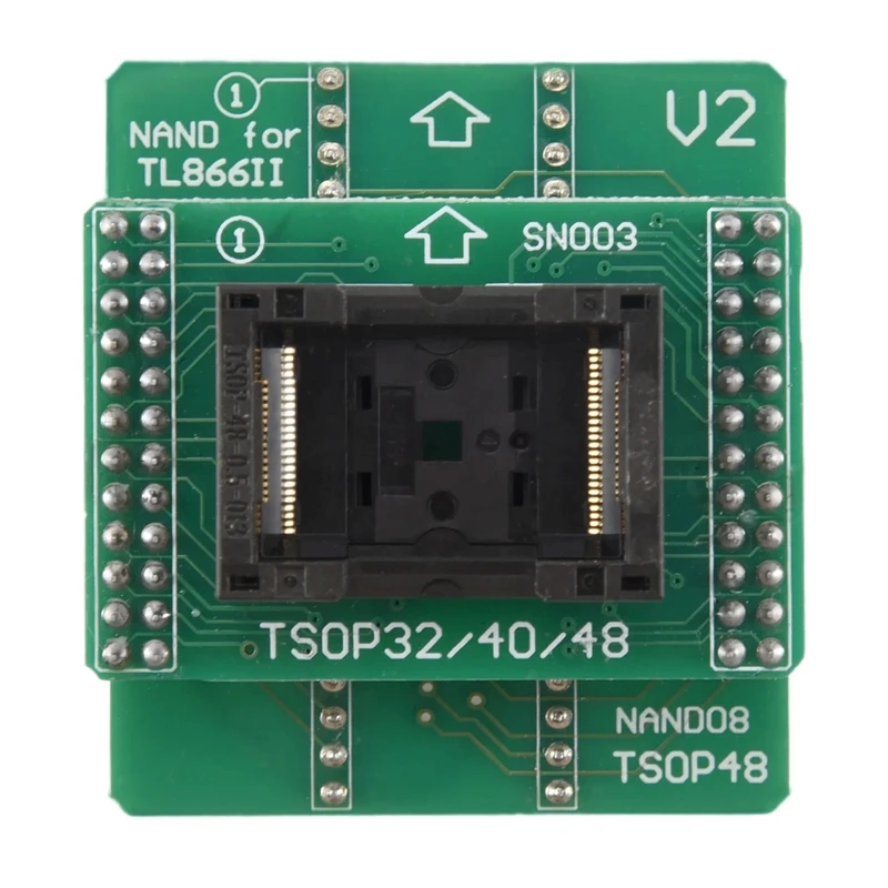 Andk Tsop48 Nand Adapter Only For Minipro Tl866Ii Plus Programmer For Nand Flash Chips Tsop48 Adapter Socket