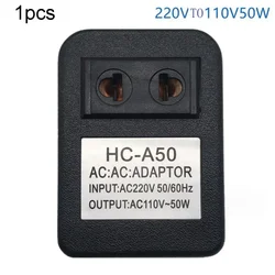 Step Down Transformer Travel Adapter 50W AC 220V To 110V/110V To 220V Voltage Converter Electrical Equipment Supplies