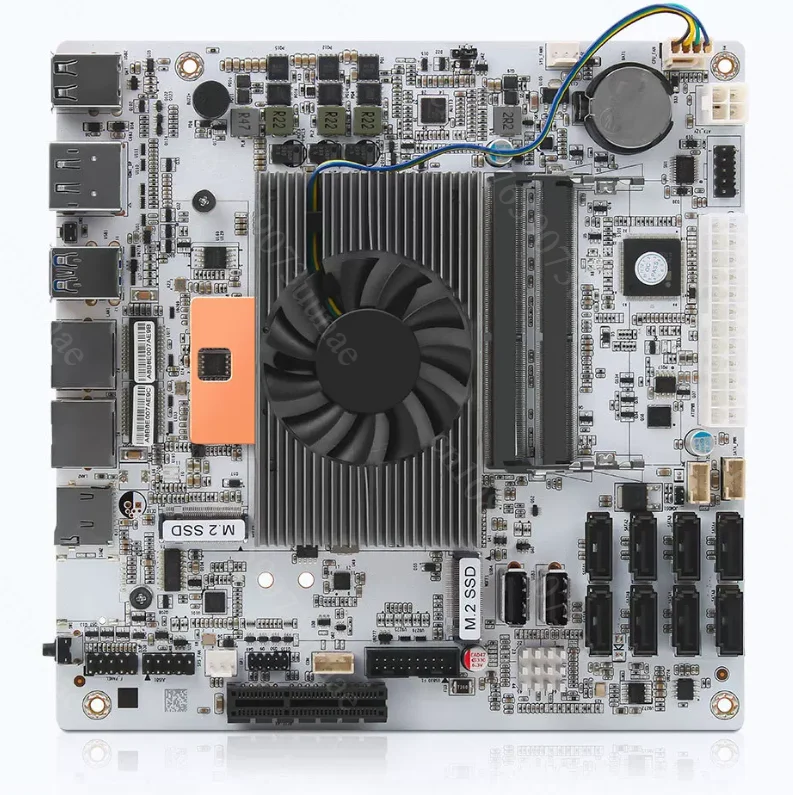 8-Bay NAS Motherboard Onboard  - đánh giá và giá Nas Motherboard 8 Sata Mini Itx
