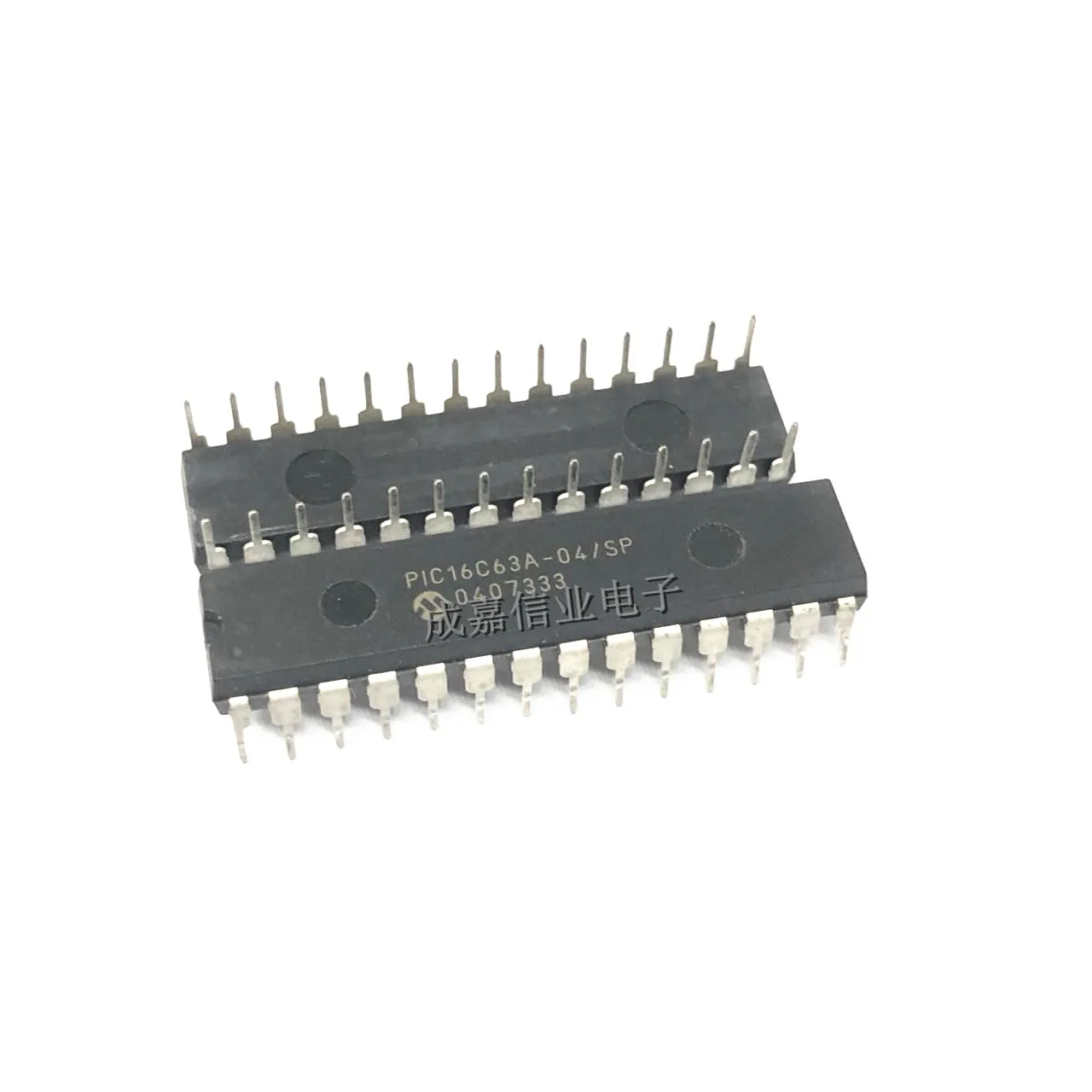 5pcs/Lot PIC16C63A-04/SP DIP-28 8-bit Microcontrollers - MCU 7KB 192 RAM 22 I/O Operating Temperature:0C-+ 70 C