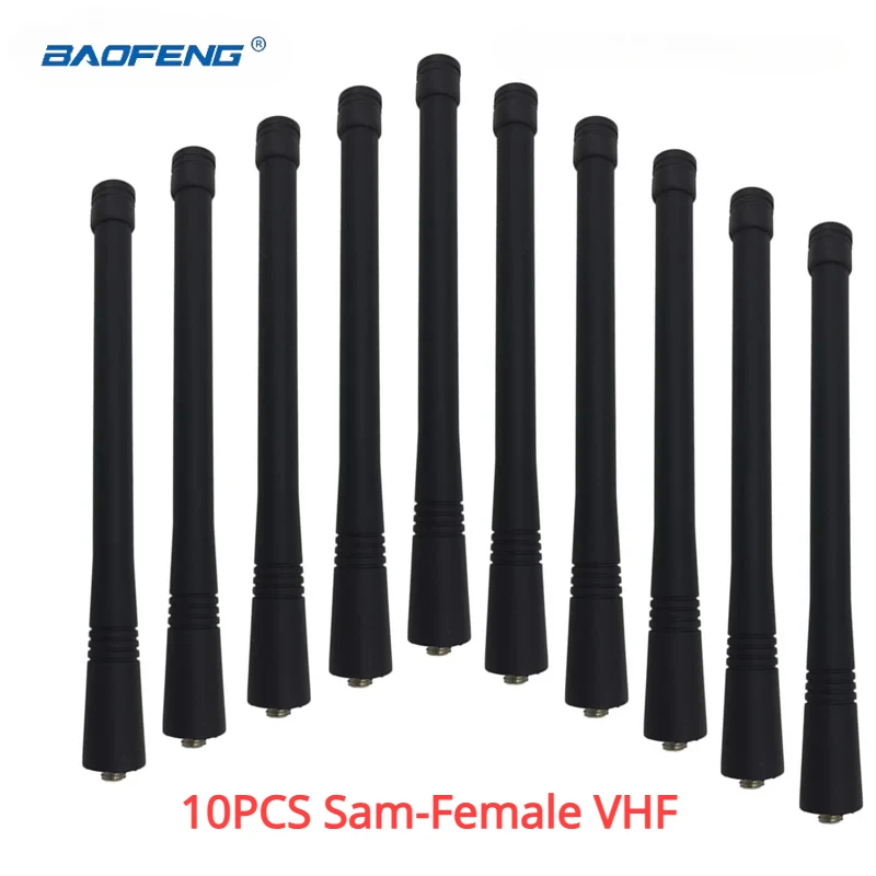 10pcs KENWOOD Antenna Sam-female VHF 136-174MHz for KRA-26 KRA-27 TK-D240 NX-240 NX-200 NX-3220 TK-2302 TK-2000 NX-5200 KRA14