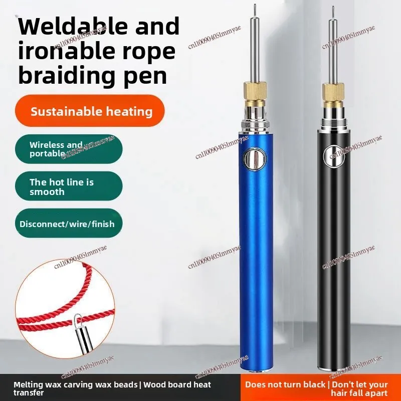USB charging ironing pen braided broken wire butt burning wire pen