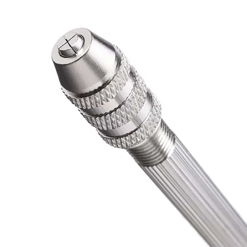 Mini taladro Manual de 0,8-3,0mm, herramienta rotativa para carpintería, broca helicoidal Manual, pasador de relojero, herramientas de reparación de relojes para bricolaje