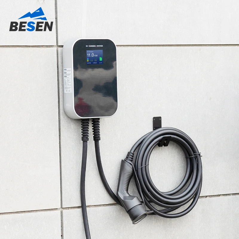 China OEM EVSE 11kw Vehicle Charger Station Mode 3 Electric Car Wallbox