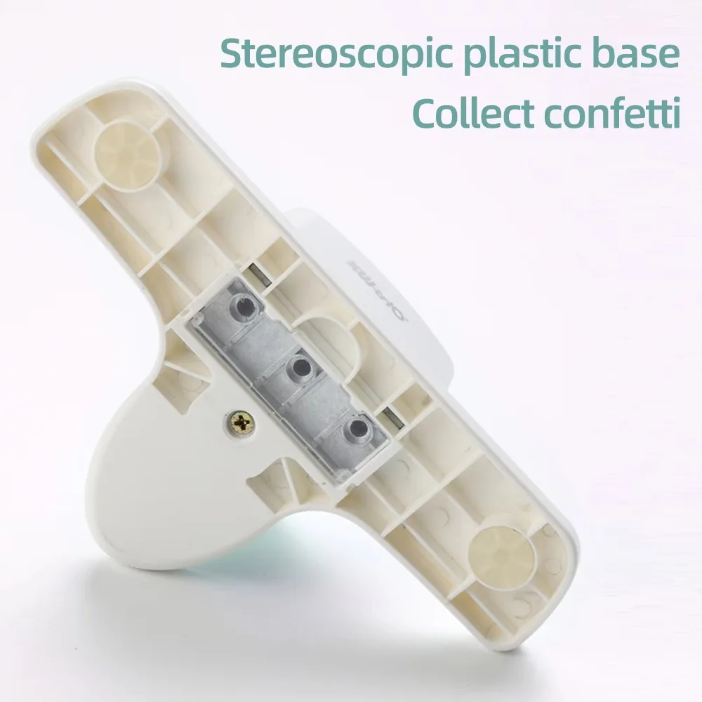 Durable 3 Holes Hole Punch Manual A5 A6 A7 Paper Puncher Tool Loose-Leaf Notebook Portable Ring Binder