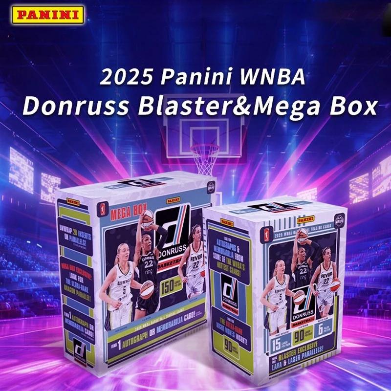

2025 Panini Donruss WNBA Basketball MEGA BOX, заводская упаковка, запечатанная