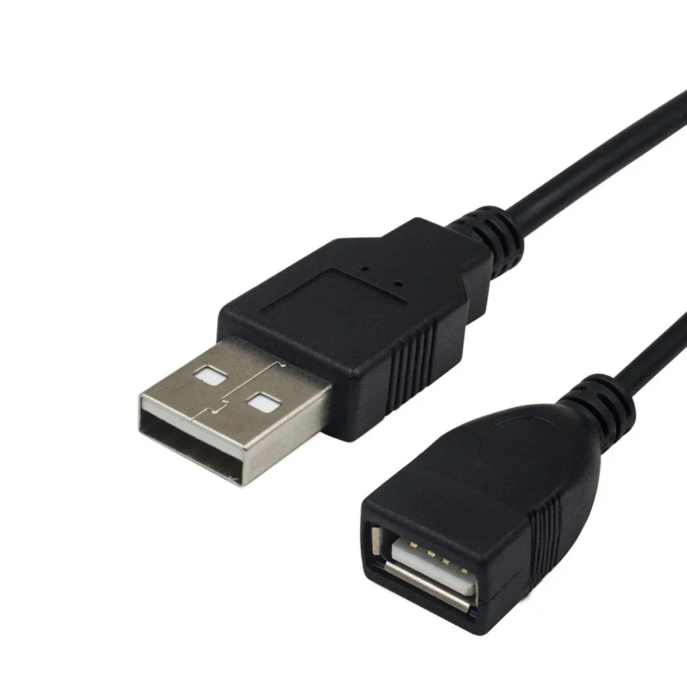 2PCS 28cm USB Switch Cable ON/OFF Male to Female Extension for 5V USB Lamp USB Power Supply Line Durable Adapter USB Headset LED