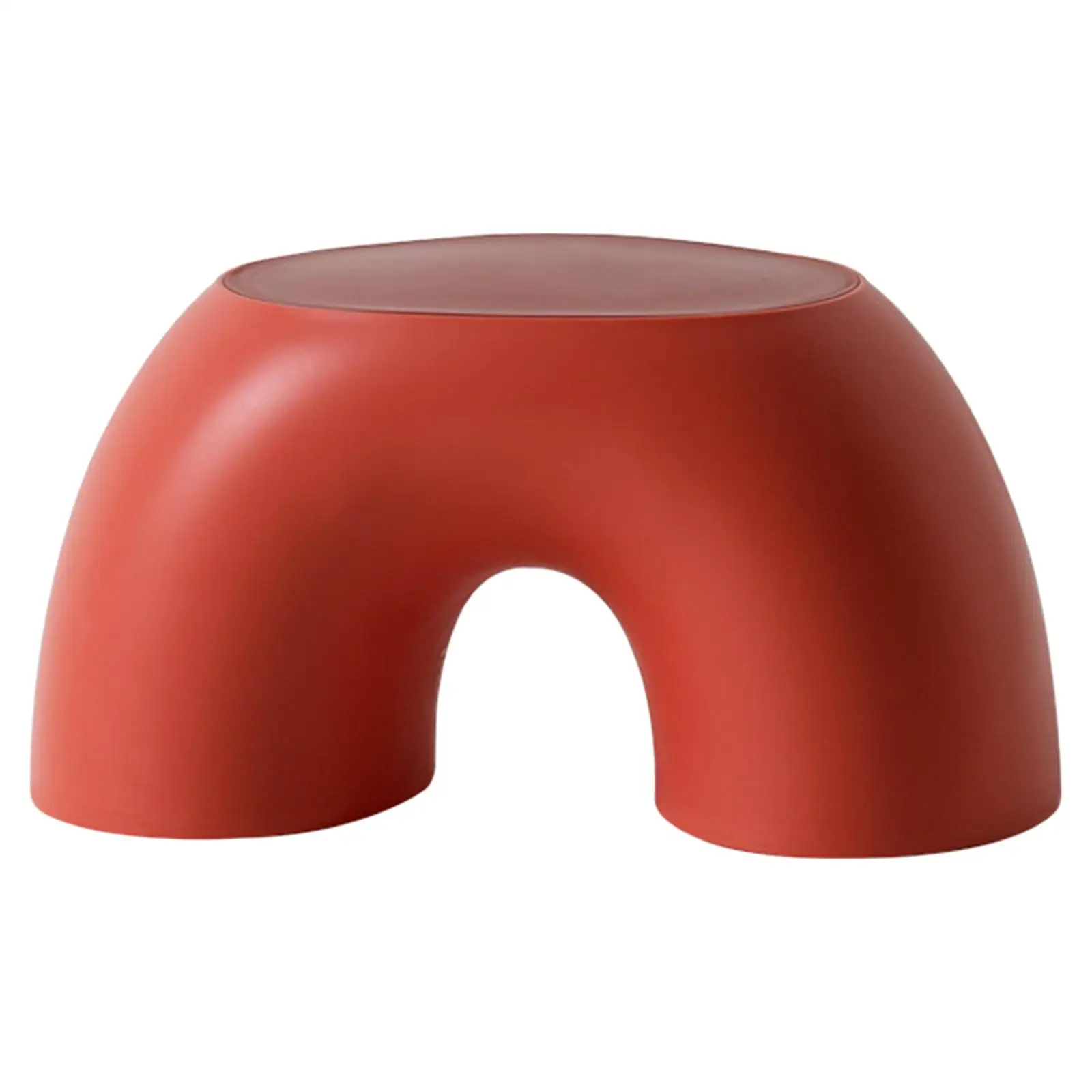 Children Durable Small Stool Home Chair Furniture Rainbow Shaped Chair Stool Skin-Friendly Kids Rainbow Seat Chair
