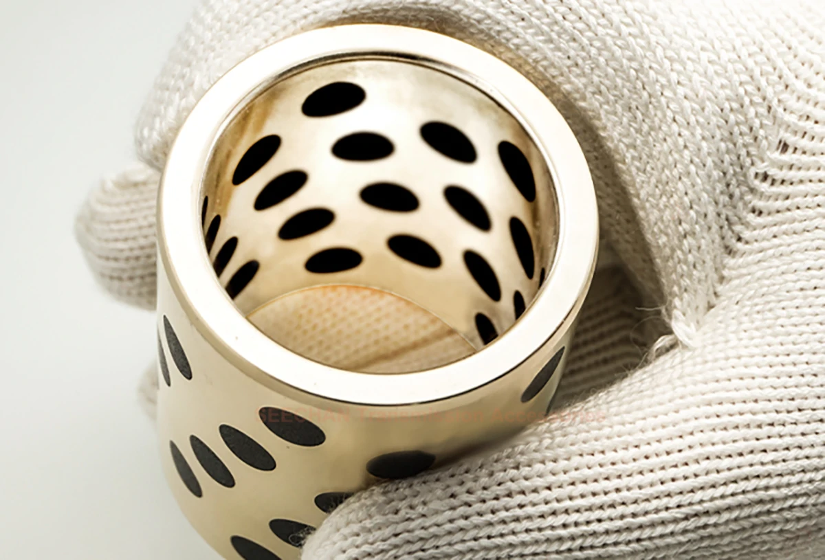 

1Pcs Self-lubricating Bearing Inner Diameter 30/35/40/45/60/65/80mm Linear Copper Set Bearing Bushing