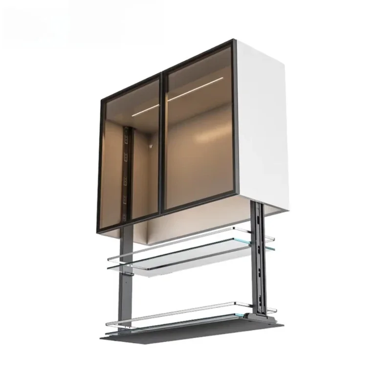 Lift Kitchen Elevator Control Cabinet Accessories Drawer Basket Soft Close Elevator Basket Kitchen Storage Modern