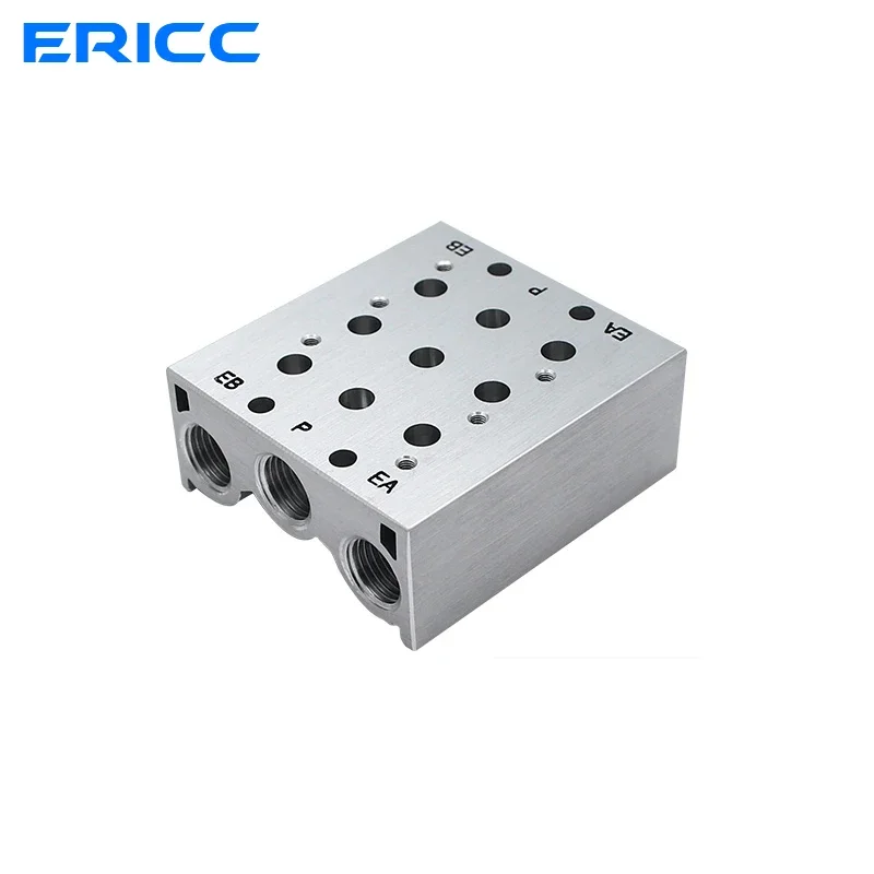 SY5120- Solenoid Valves Air Exhaust Manifold SS5Y5 - 2F/3F/4F/5F/6F/7F/9F/10F/11F/14F Pneumatic Base Valve Station With Gaskets