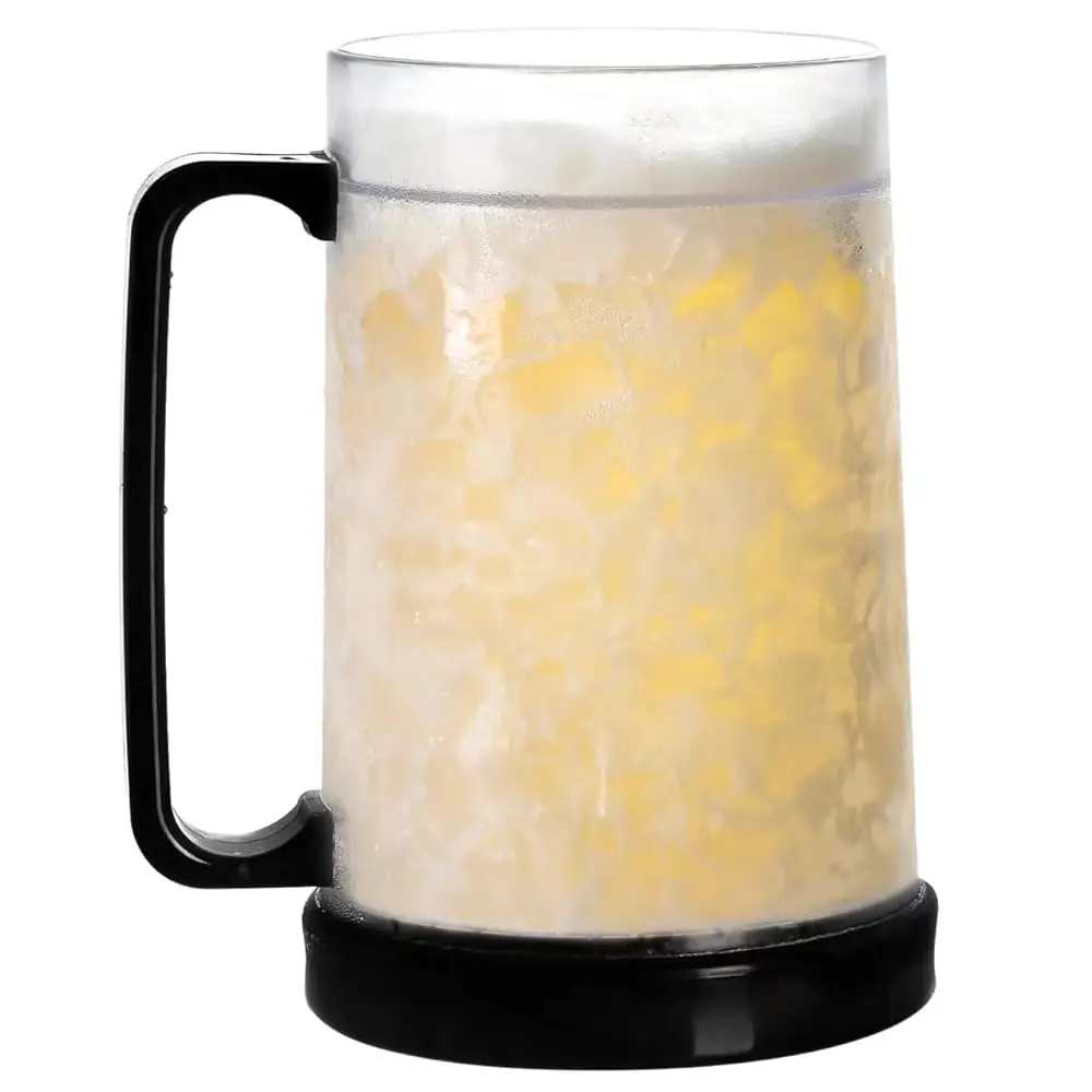 

Двустенные гелевые термокружки Frosty Freezer, прозрачные, 16 унций, 1 шт. (черные), BB000