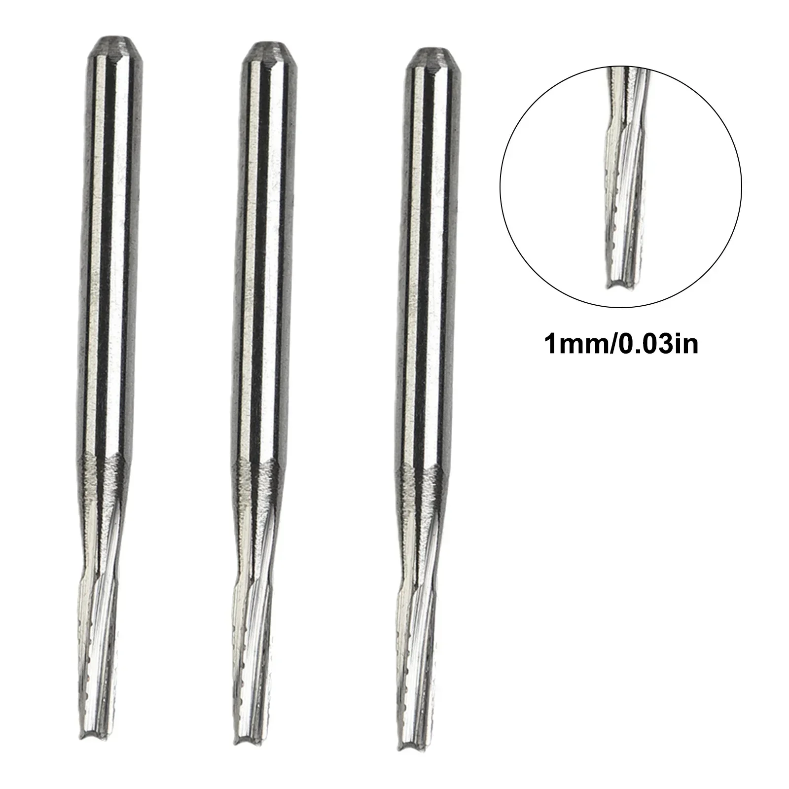 Power Tools Parts Carbide Drill Bit High Quality Sliver 1.5mm Automobile High Hardness For Auto Glass Repairing