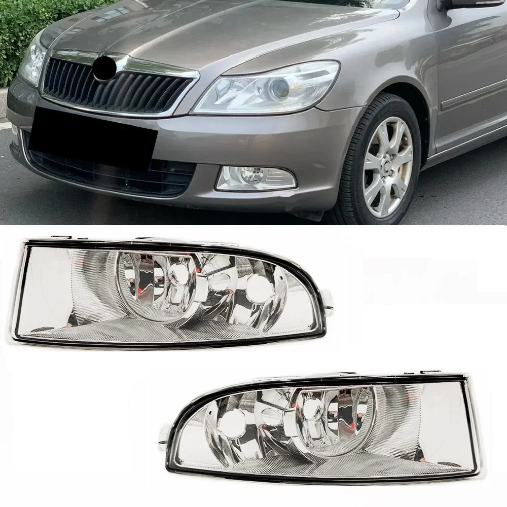 

Front Bumper Light fog light foglight For Skoda Octavia A5 2009 2010 2011 2012 2013