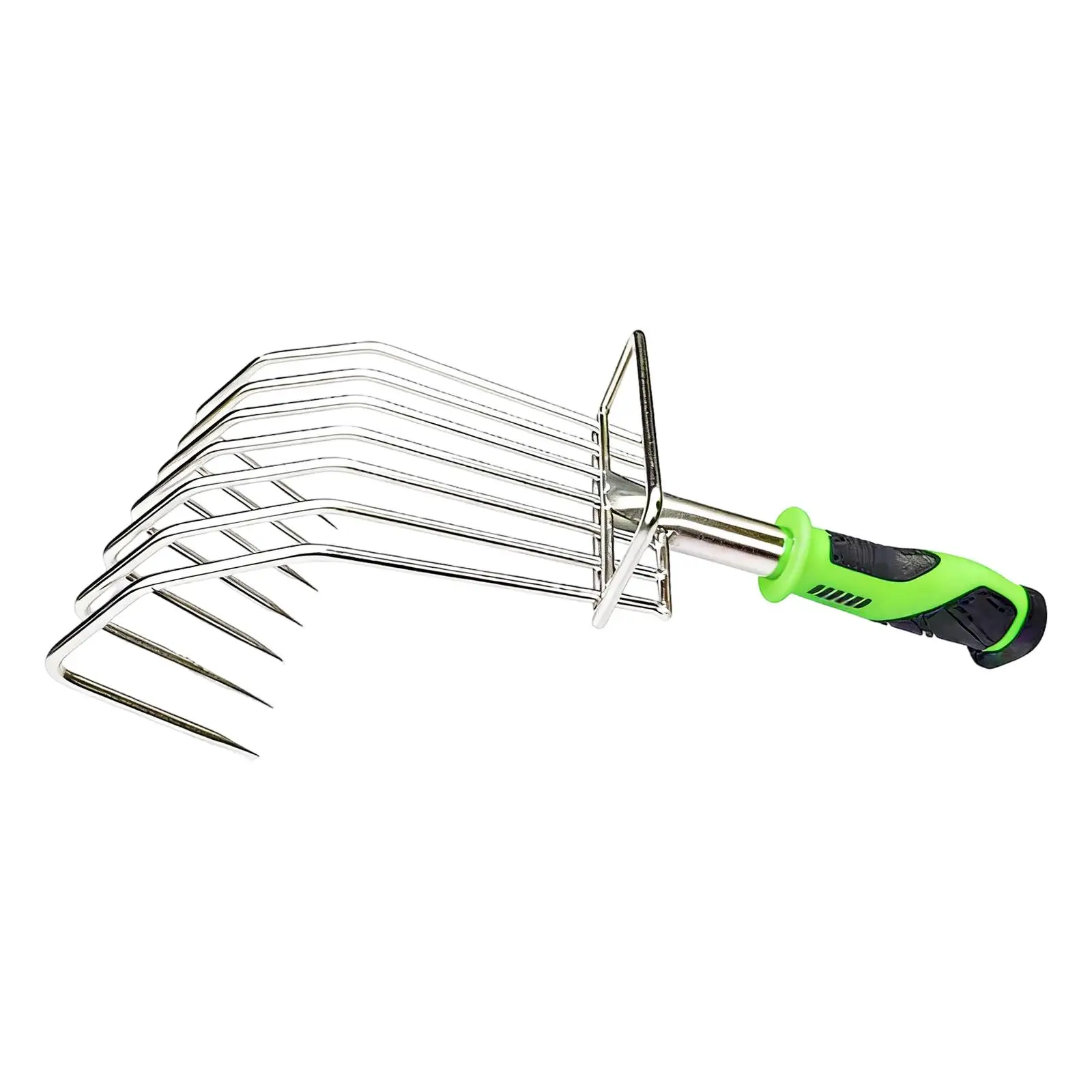 Multi Functional Garden Rake Handheld Claw Rake for Soil Loosening and Lawn Leveling Gardening Tool