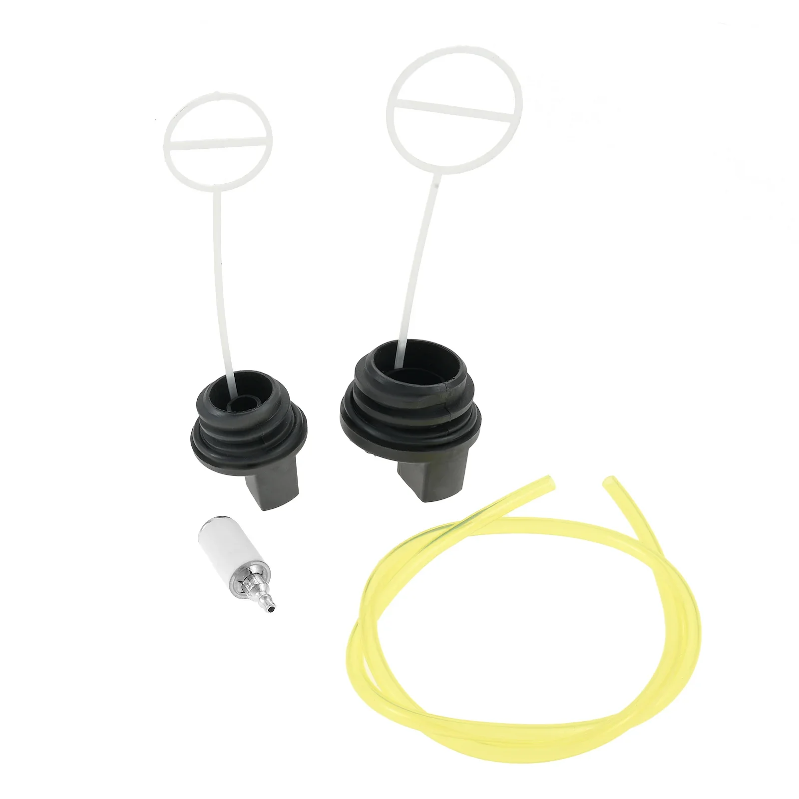 Replace 530047192 577858501 Oil Fuel Gas Cap Fuel Line Kit Fit for Poulan P3314 P4018WT 1900 1900LE 1950 1950LE 1975 Chainsaw