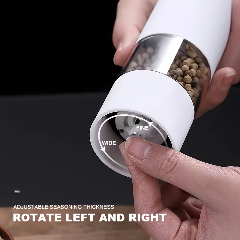 Мельница для черного перца серебристого цвета, божественный инструмент для жарки, банка для приправ для стейка, мельница для черного перца, мельница для морской соли