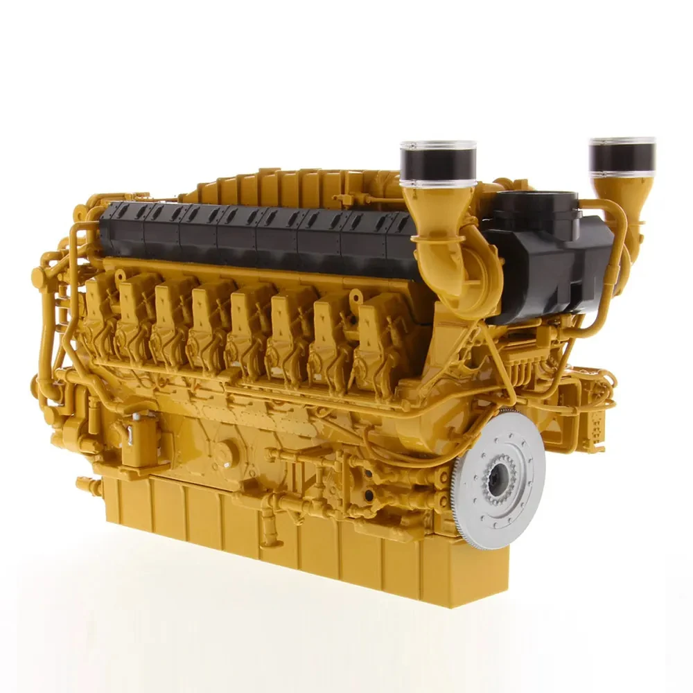 1:25 Engine Model Alloy Diecast G3616 A4 Gas Generator High Simulation for Collection Display Gift Decoration Metal Model Engine