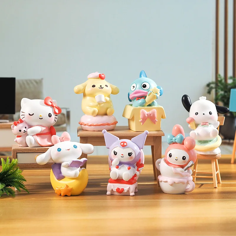 

Новая милая вечеринка слепая коробка креативный мультфильм аниме периферия Куроми Мелодия кукла коробка-сюрприз настольное украшение подарок на день рождения