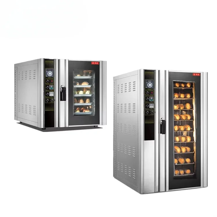 Hot air circulation 10 tray electric meat industrial biscuit bake oven low price convection oven bakery for manufacturer machine