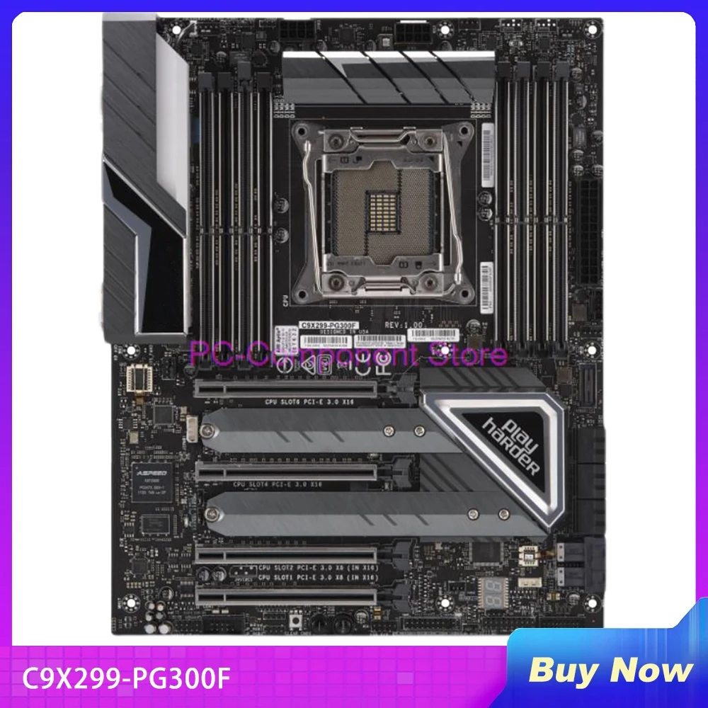 C9X299-PG300F For Supermicro Server Workstation Motherboard i7 i9 X-series Processor LGA-2066 DDR4-2933MHz PCI-E3.0 M.2 U.2