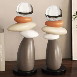 Modern Stone Figurines Resin Good Luck Book Nook Miniatures Living Room Office Aesthetic Decoration Accessories Gifts for Couple