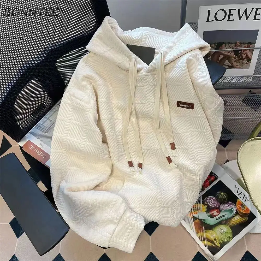 

Hoodies Women Solid American Vintage Loose Casual Ins All-match Streetwear Students Popular Unique Hooded Outerwear Spring Cozy