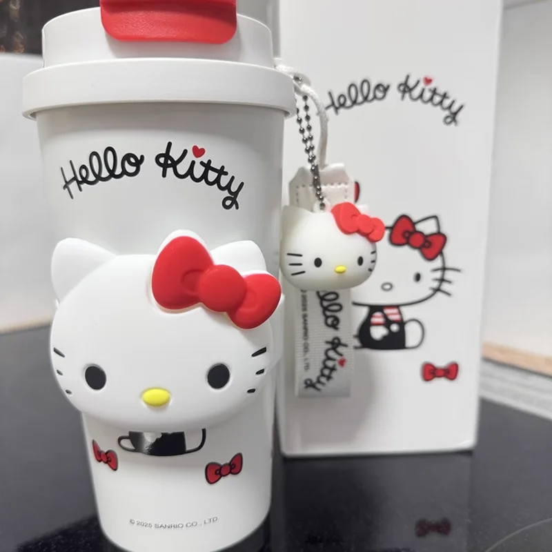 

Изолированная чашка Hello Kitty и Kuromi, женский подарок на день рождения, практичный подарок премиум-класса для ежегодного собрания, портативный новогодний подарок для заказа