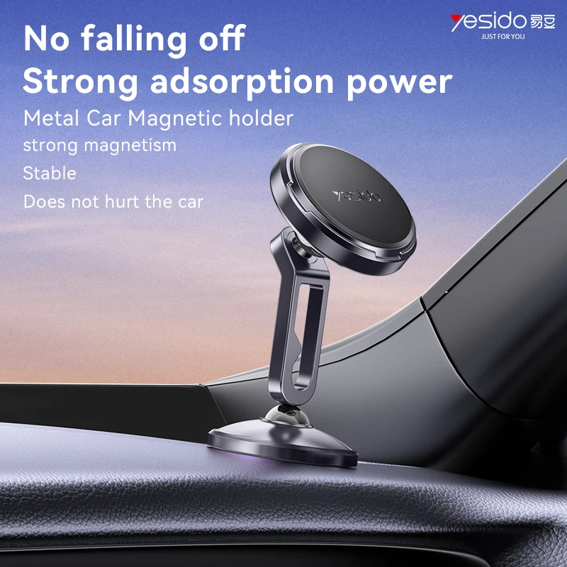 

Magnetic Car Phone Holder Easy Paste Mount Stand For Magsafe iPhone 15 14 13 Pro Max Car Interior