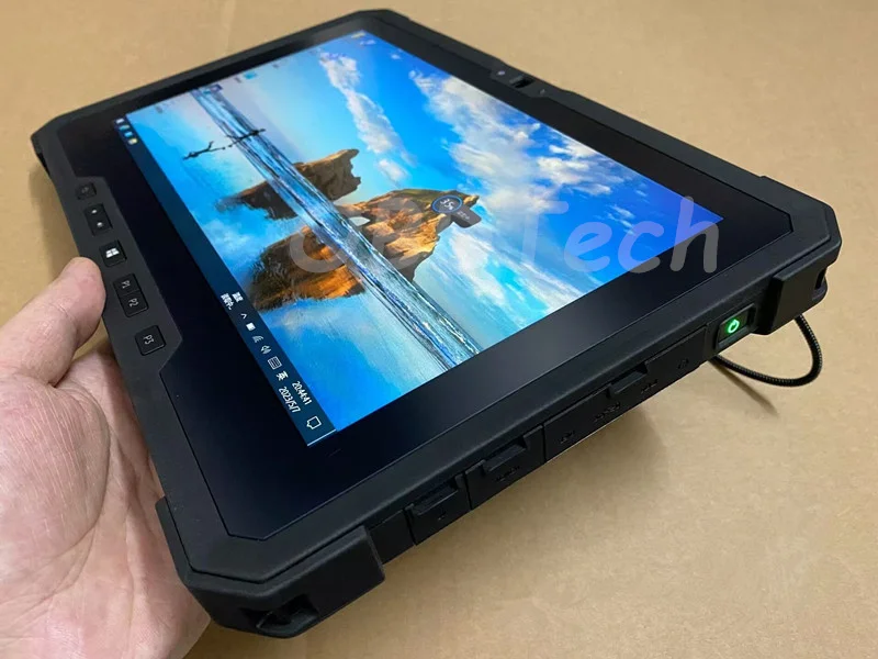 تابلت Dell 7220 متين i7 8665/i5 8365 16G RAM شاشة تعمل باللمس مع SSD لأداة Diagnsotic AutoScanner MB Pro C4/C5/C6/VNCI 6154a